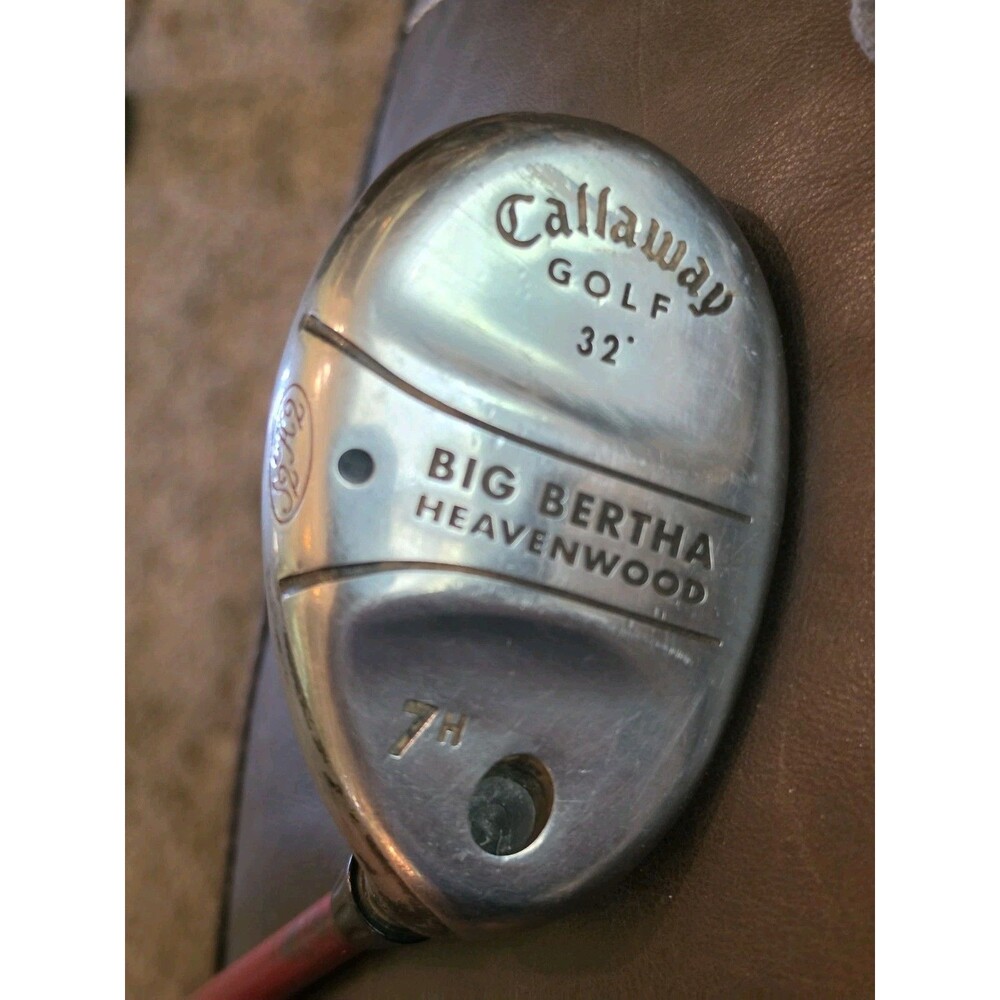Callaway Big Bertha Heavenwood 32* 7 Hybrid Regular RCH 75w Face Forward Design